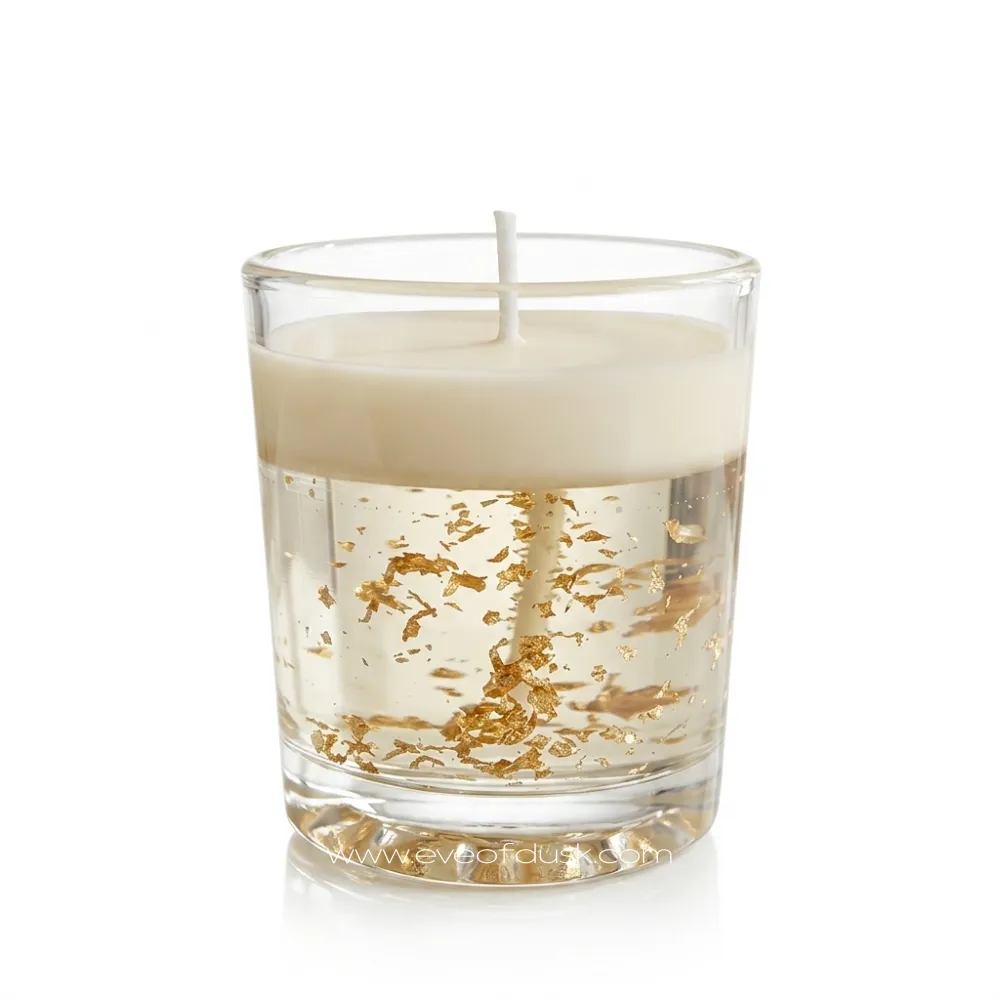 [gc_0015] Aqua Clear Candle (Aqua)