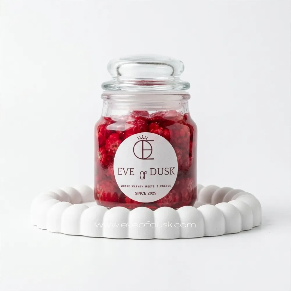 [gc_0005] Raspberry Jam Candle