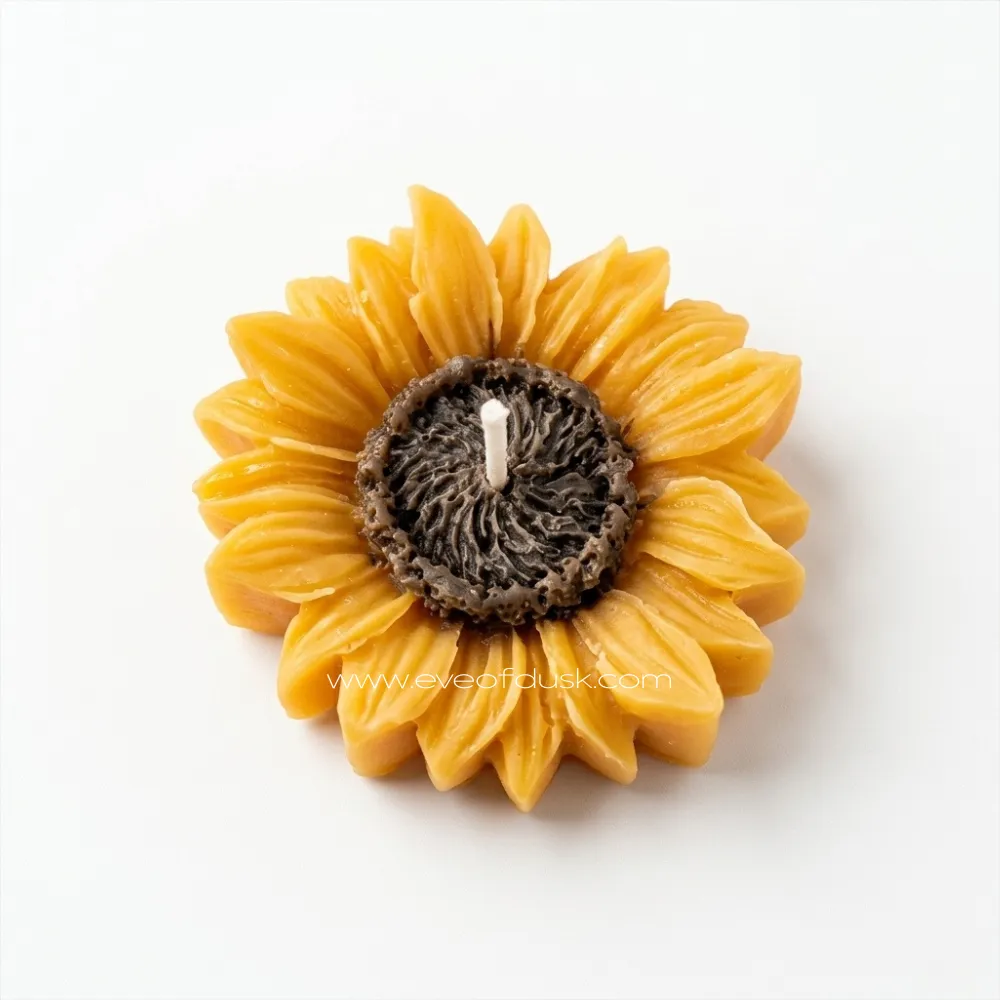 [mc_0013] Sunflower Candle (Set of 4, Night Queen)