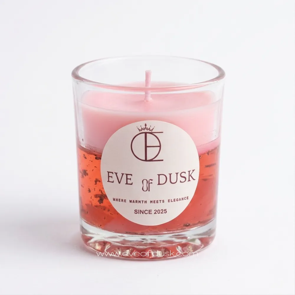 Crimson Gel Candle